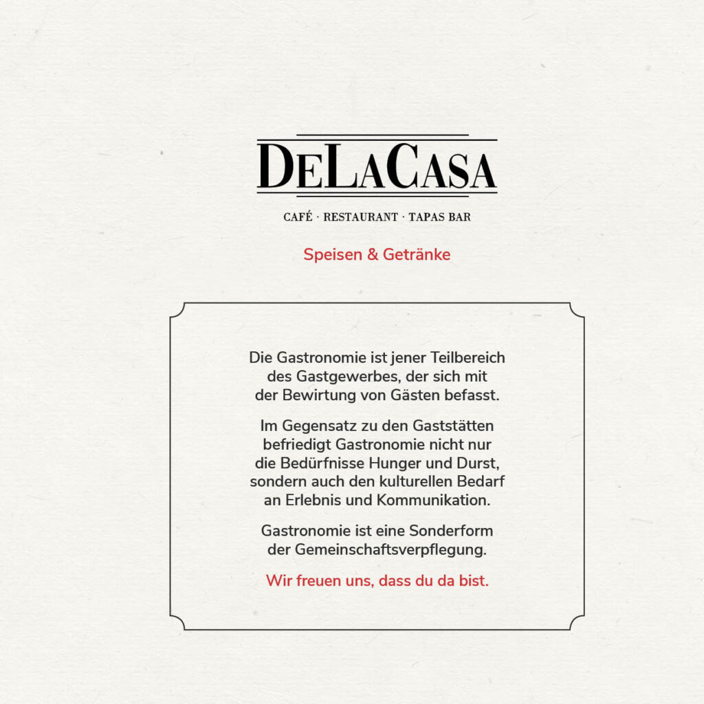 250919_DeLaCasa_Speise- und Getränkekarte